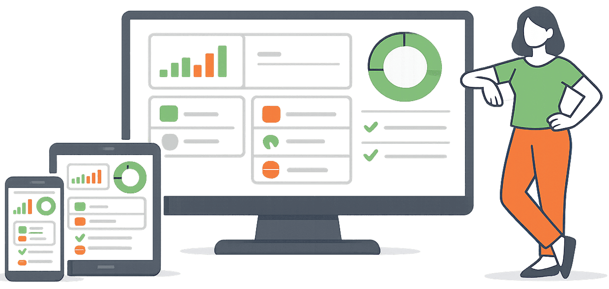 коллаж устройств